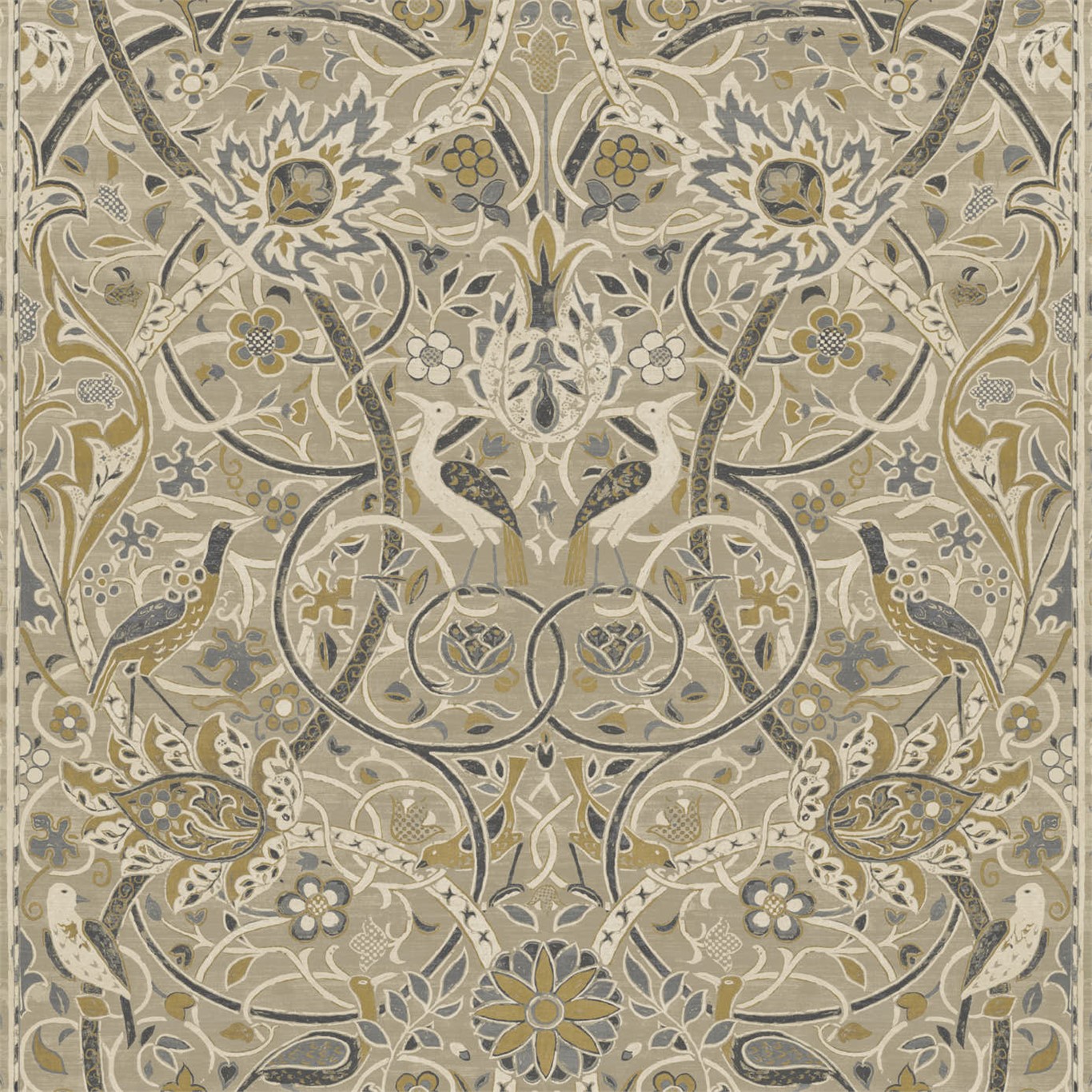 Обои Morris Archive IV Bullerswood 216447 Обои Morris Archive IV Bullerswood 216447